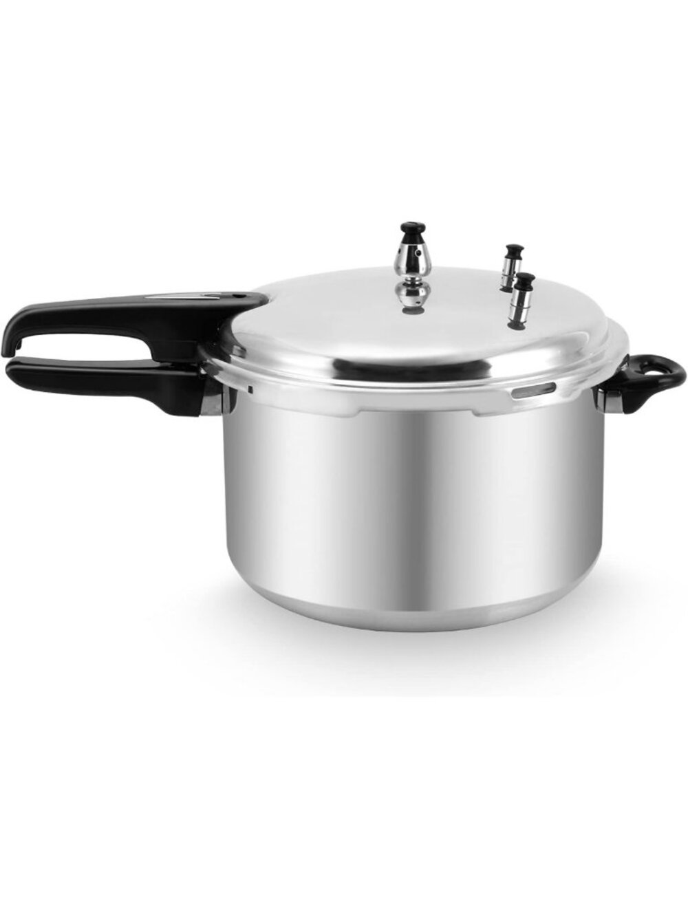 12 Quart Aluminum Pressure Cooker - Fast Cooking, Durable, Easy to Clean
